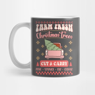 Farm Fresh Christmas Trees Mug